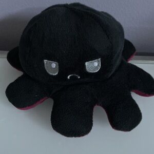 Sanrio Black and Pink Reversible Octopus Plush